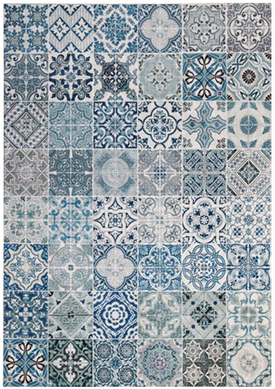 TAPETE MOSAIK CHENILLE 1