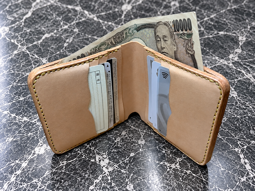 サムネイル： 栃木サドルレザー　二つ折り財布