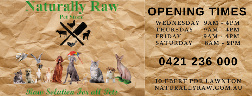 The Naturally Raw Pet Store