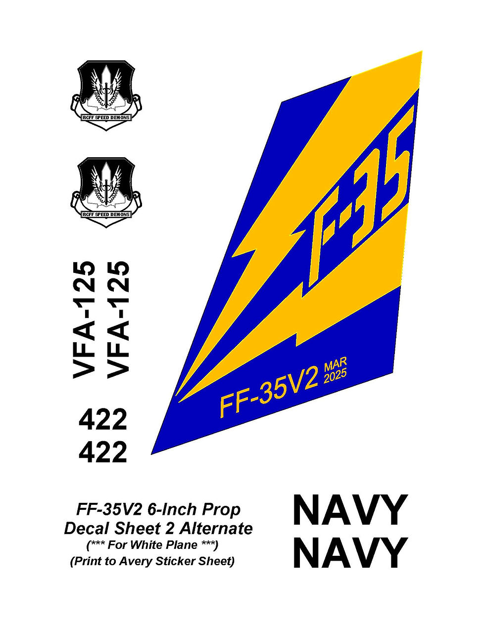 Thumbnail: FF-35V2 (6-Inch Prop Version)