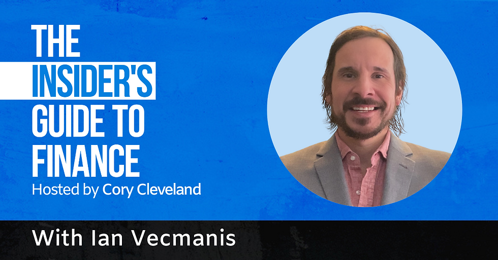 Ian Vecmanis at The Insider's Guide to Finance