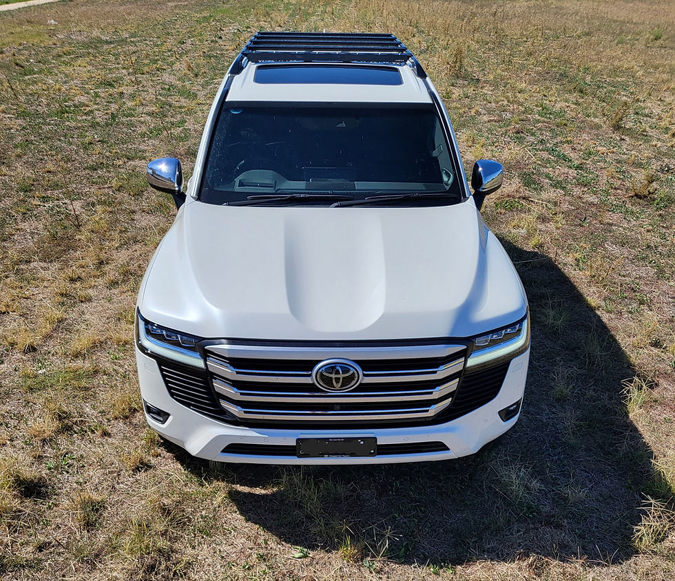 Thumbnail: Landcruiser 300 Series Stainless Steel Low Profile Roof Rack Kit