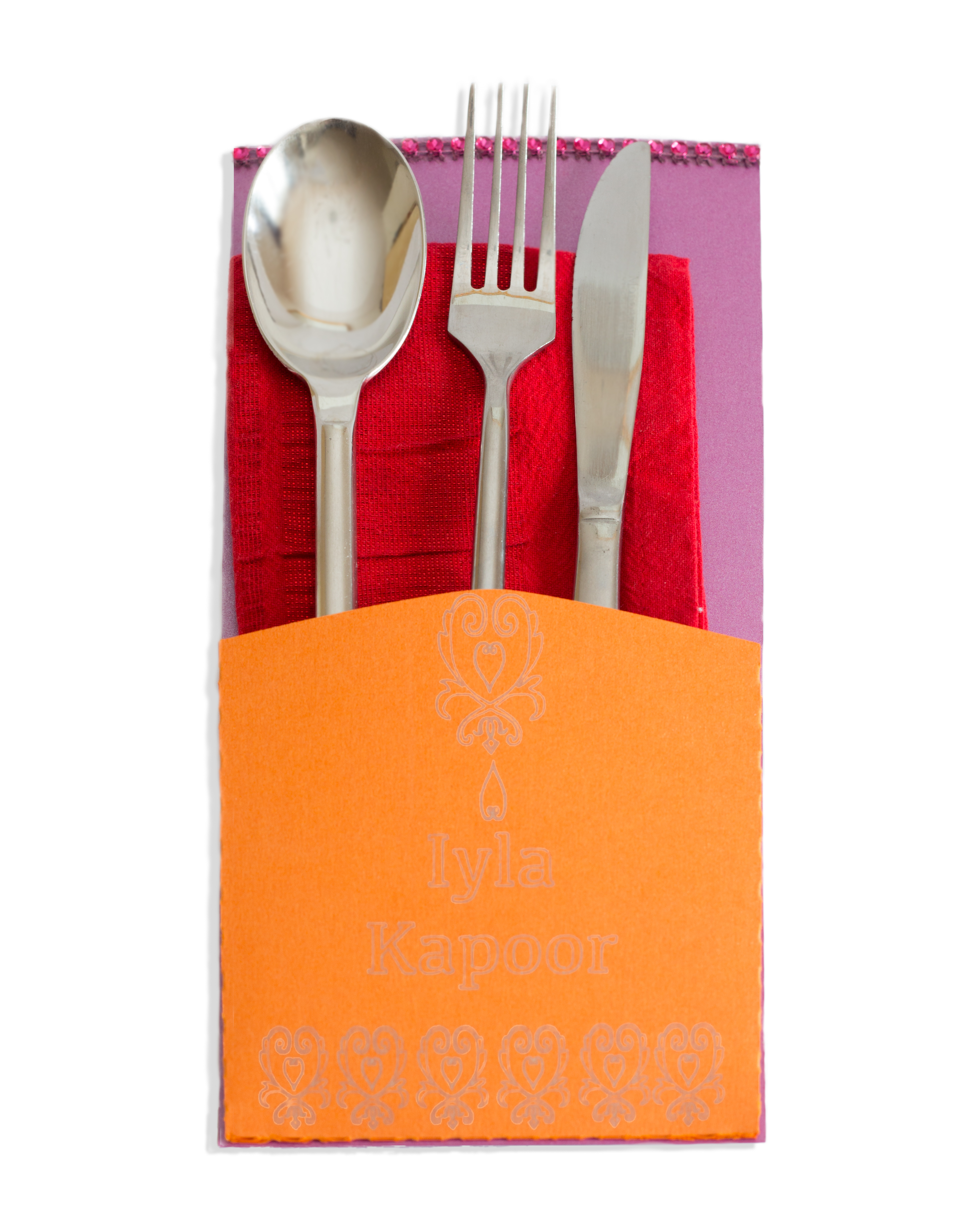 Cutlery Pocket/Place Card