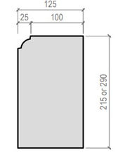 Ball Finial, Baluster, Cills, Flat Coping, Gable False Vent, Moulded Pier Caps, Once Weathered Coping, Pier Caps, Plain Lintels, Plinth Course, Quoins, String Course, Treads and Risers and Twice Weathered Coping.