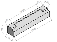 Ball Finial, Baluster, Cills, Flat Coping, Gable False Vent, Moulded Pier Caps, Once Weathered Coping, Pier Caps, Plain Lintels, Plinth Course, Quoins, String Course, Treads and Risers and Twice Weathered Coping.