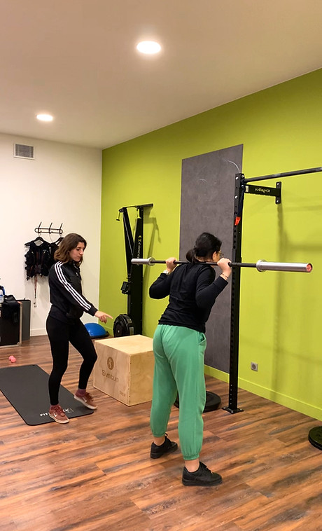 image coaching individuel avec adolescente
