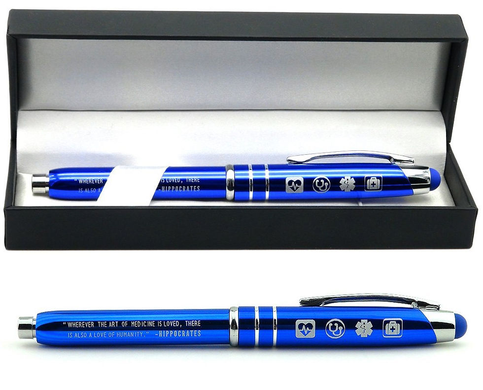 الصورة المصغرة: Medical Inspirational Gift Pen with Quote