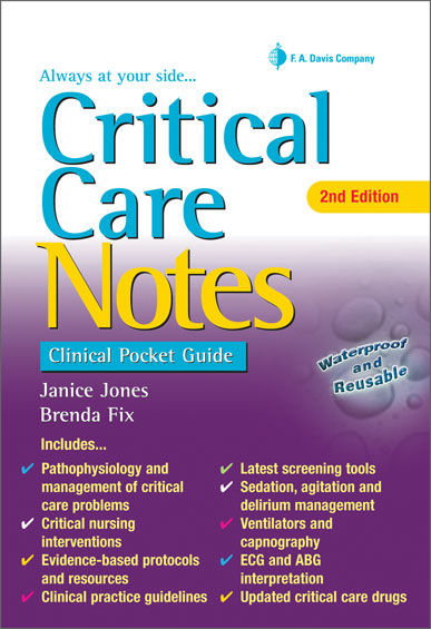 الصورة المصغرة: Critical Care Notes