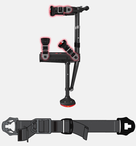 الصورة المصغرة: IWALK2.0 HANDS FREE CRUTCHES