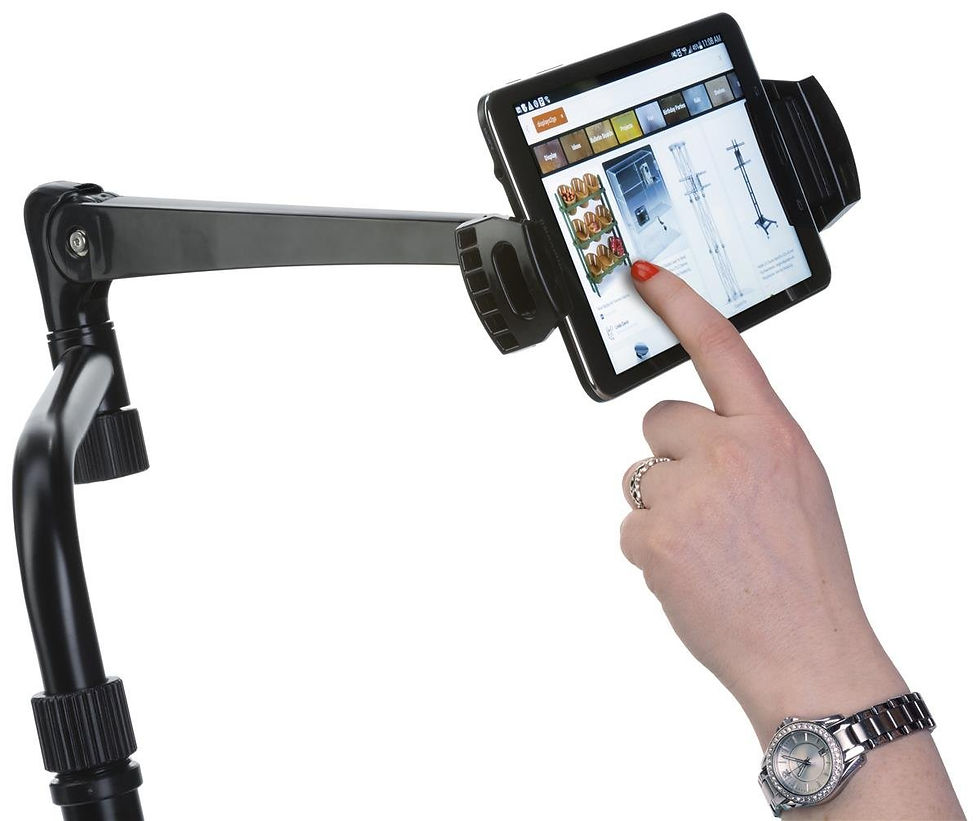 الصورة المصغرة: iPad Wheelchair Mount