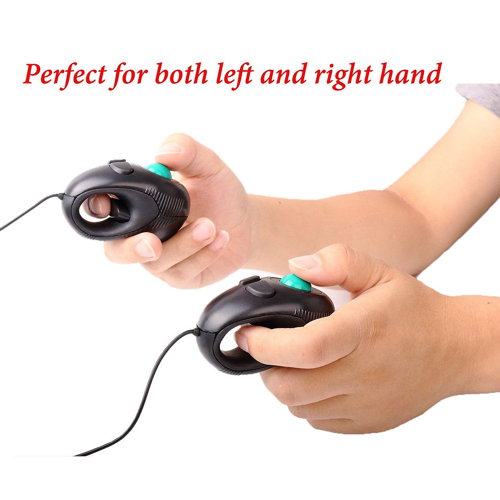 الصورة المصغرة: EIGIIS Portable Finger Handheld Trackball Mouse