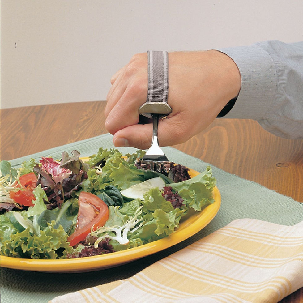 الصورة المصغرة: Adjustable Eating Assistance Cuff