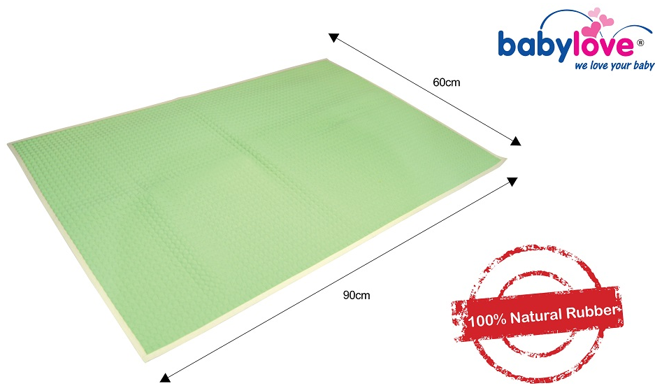 الصورة المصغرة: Premium Air-Filled Rubber Cot Sheet