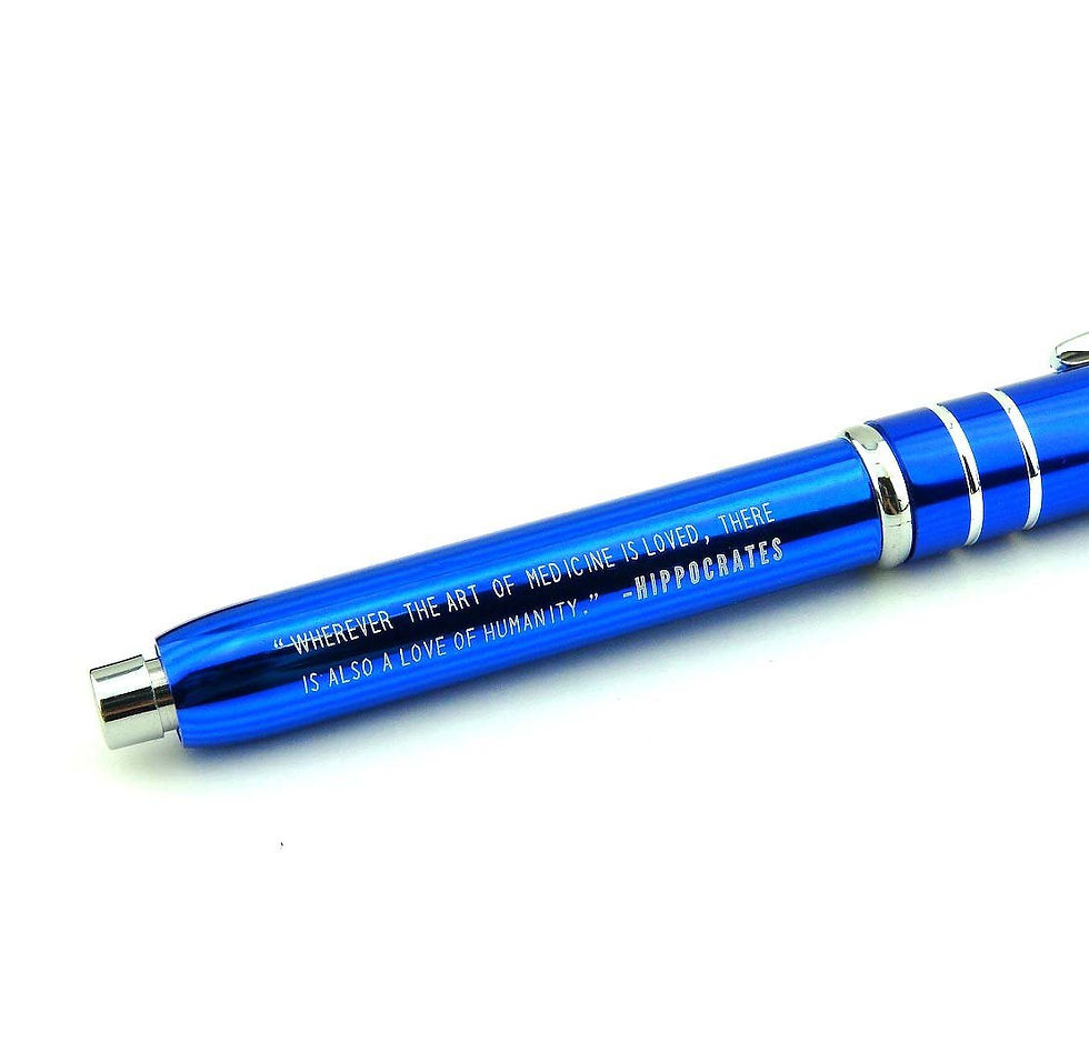 الصورة المصغرة: Medical Inspirational Gift Pen with Quote
