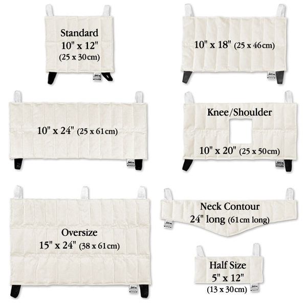 الصورة المصغرة: MOIST HEAT HOT PACk, SPINAL SIZE, 10 X 18",