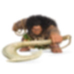 Maui from the animatied film Moana