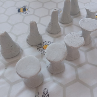 Make your own senet board game - ancient egyptian craft activity for kids