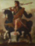 Painting of Emperor Claudius