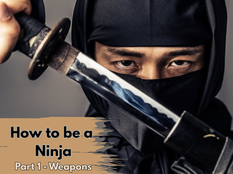 How to be a Ninja - Weapon Guide