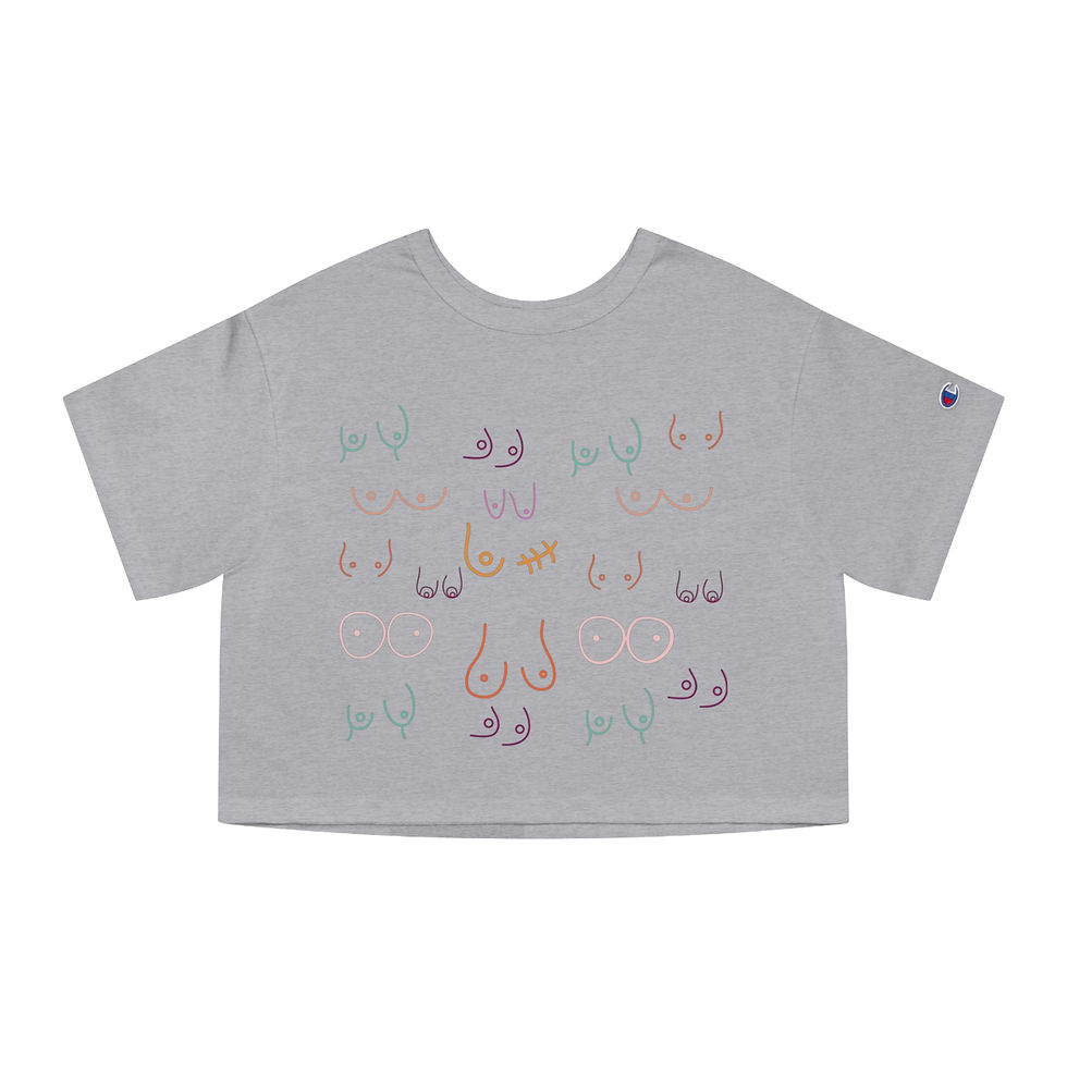 Thumbnail: Doodle Boobies- Cropped Tee