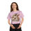 Thumbnail: Cropped T-Shirt - Goat Girl— ‘Throat Goat’ Slogan