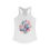 Thumbnail: Floral Racerback Tank Top - Ideal for Summer Style