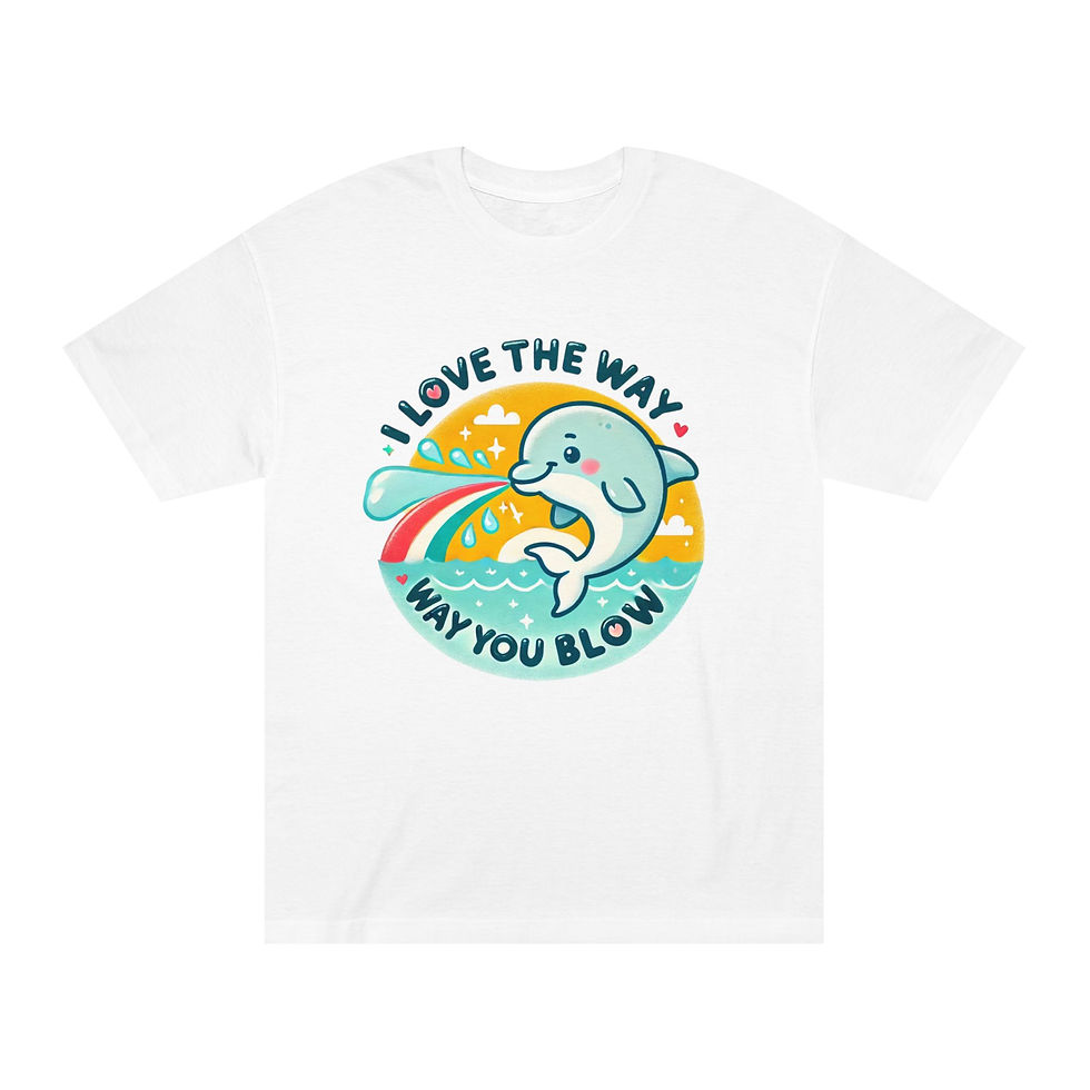 Thumbnail: Rainbow Dolphin Love Tee