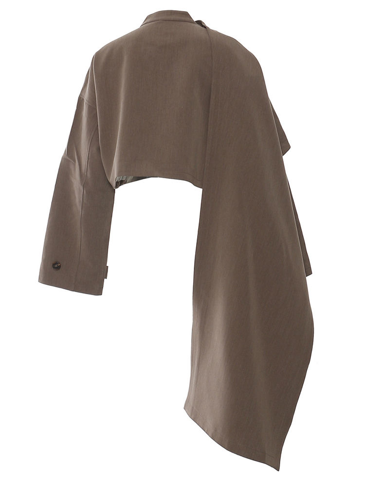 Thumbnail: Irregular Cloak Jacket