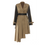 Thumbnail: Pleated Trench Lapel Trench