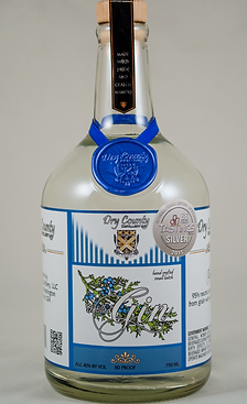 Dry County Gin is more in the style of a Genever, light, aromatic and easy on the juniper