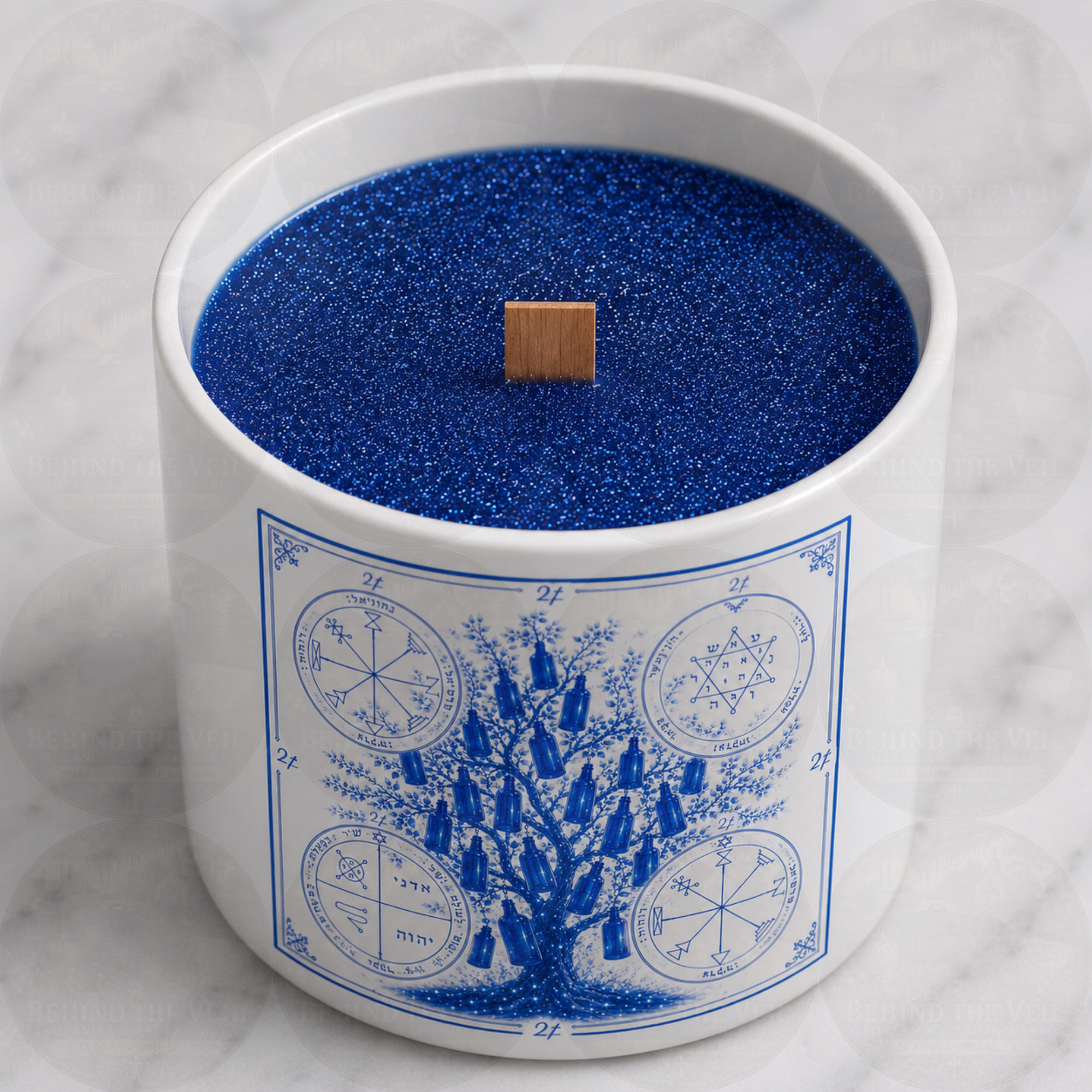 “Keeping Riches Near and Poverty Away” Candle