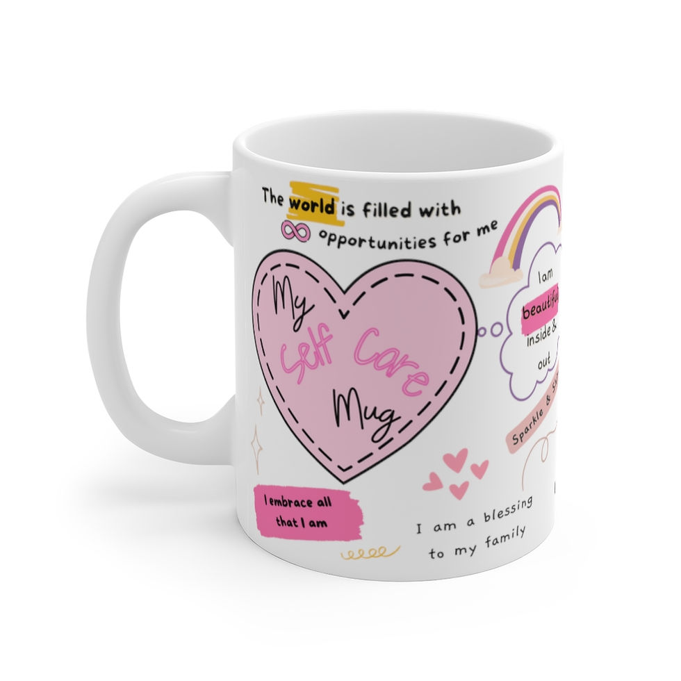 Thumbnail: Self Care Mug, Morning Mindset, Positivity Encouragement Gift
