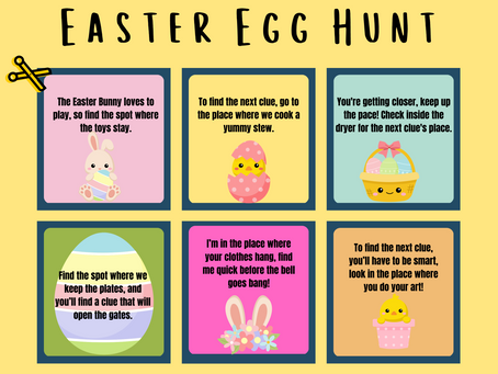 Make Easter Memorable with Our Fun and Engaging Scavenger Hunt for Kids Bundle
