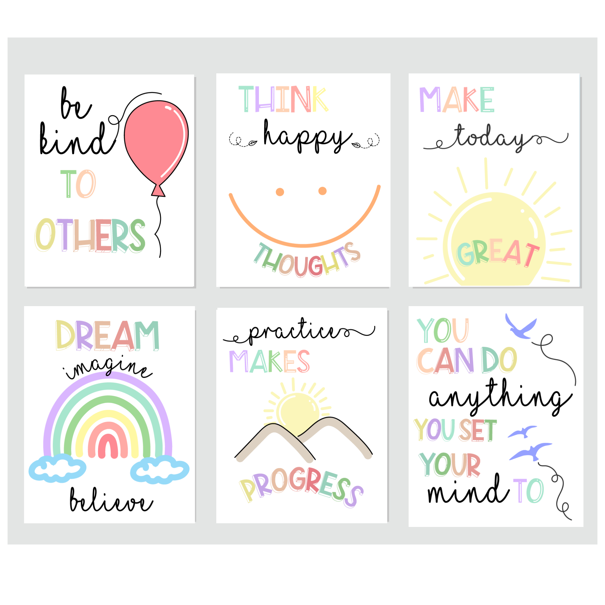 Classroom Decor Inspirational Quotes