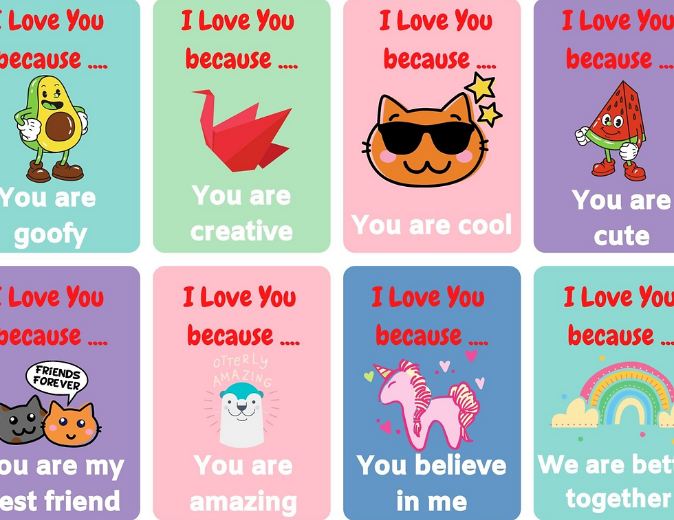 Thumbnail: Positive Affirmation Cards for Kids / 40 Affirmations Printable Cards