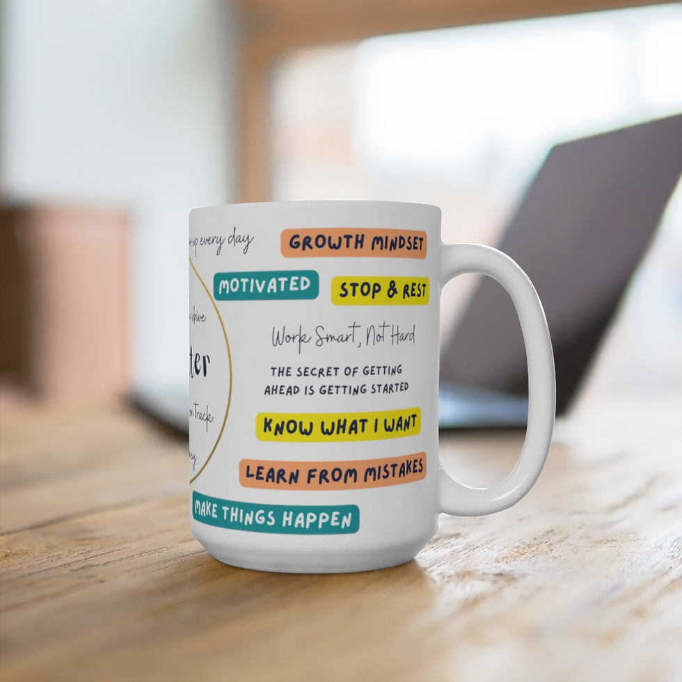 Thumbnail: Go Getter Mug, Inspirational Coffee Cups, Motivational Gift Ideas, Owner Mug 