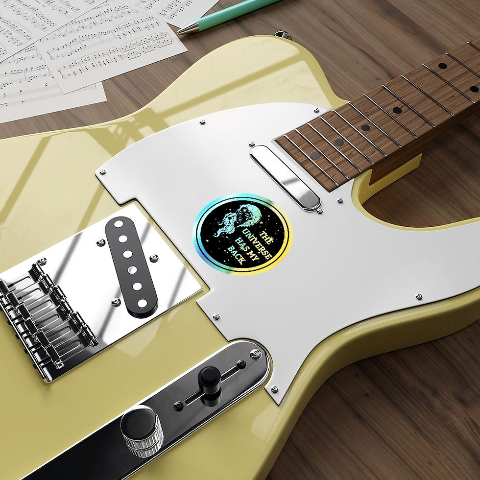 Thumbnail: Abundance Affirmations Sticker, Holographic Sticker, Die-cut sticker, laptop 