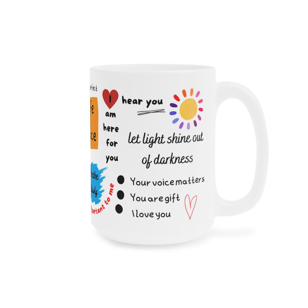 Thumbnail: Self Care Mug, Mental Health Mug, Encouragement Gift, Friendship Gift, Positive 
