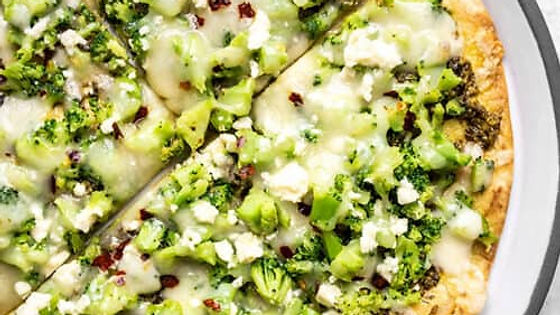 Broccoli Sundried Tomato Pizza
