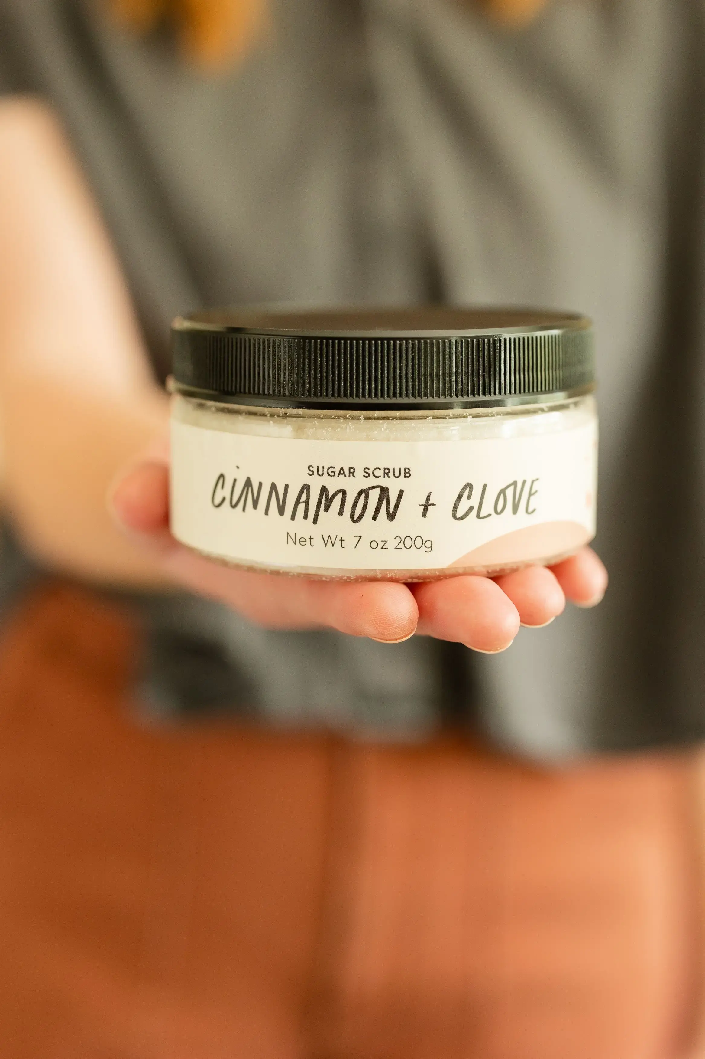 Cinnamon + Clove Sugar Scrub