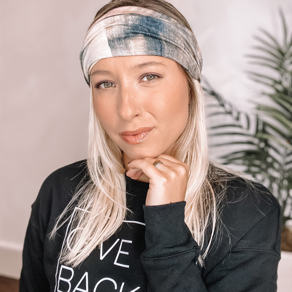 Stormy Triumph Recycled Tube Turban