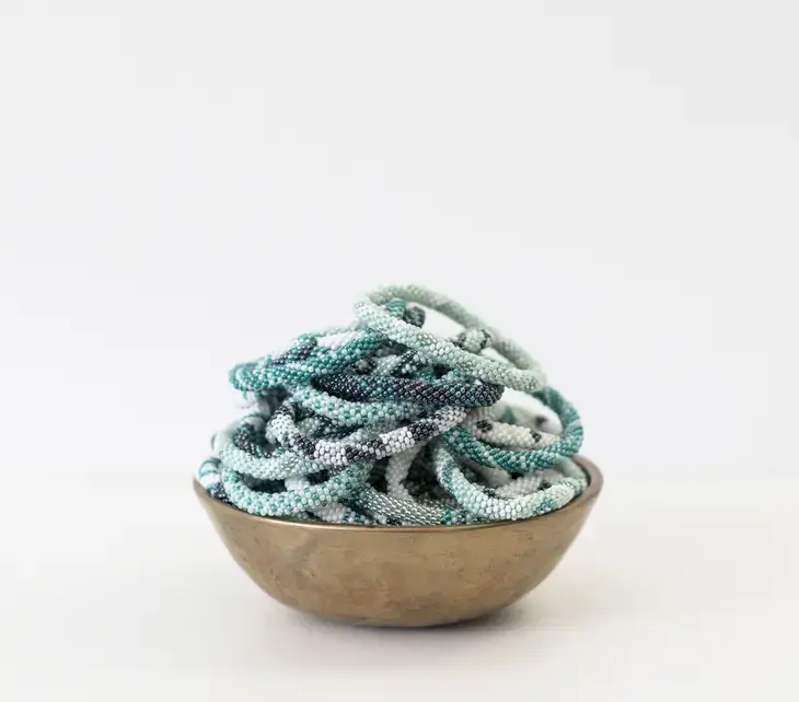 Thumbnail: Mint Chip Roll-On Bracelet - Adults