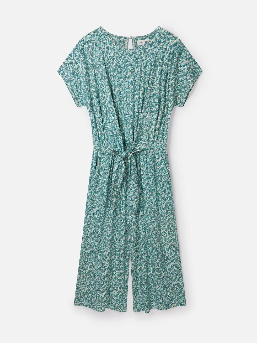 Thumbnail: Neoma Bamboo Tie-Waist Jumpsuit