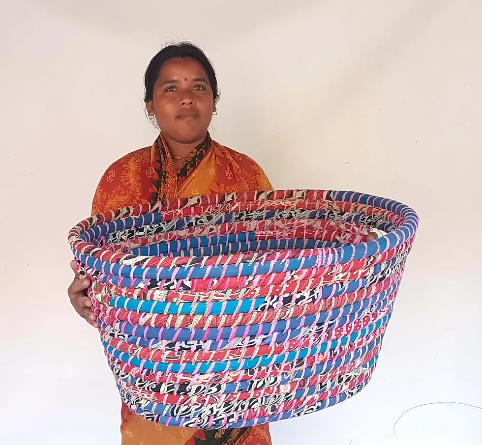 Thumbnail: Bright Day Laundry Basket