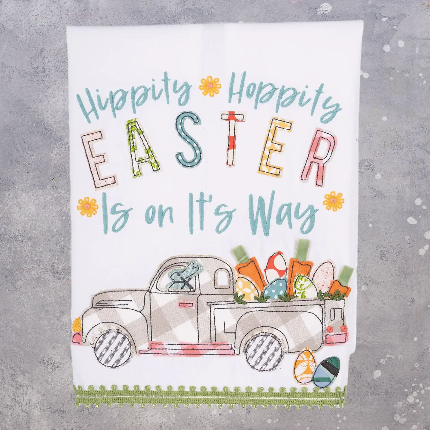 Hippity Hoppity Hooray Tea Towel