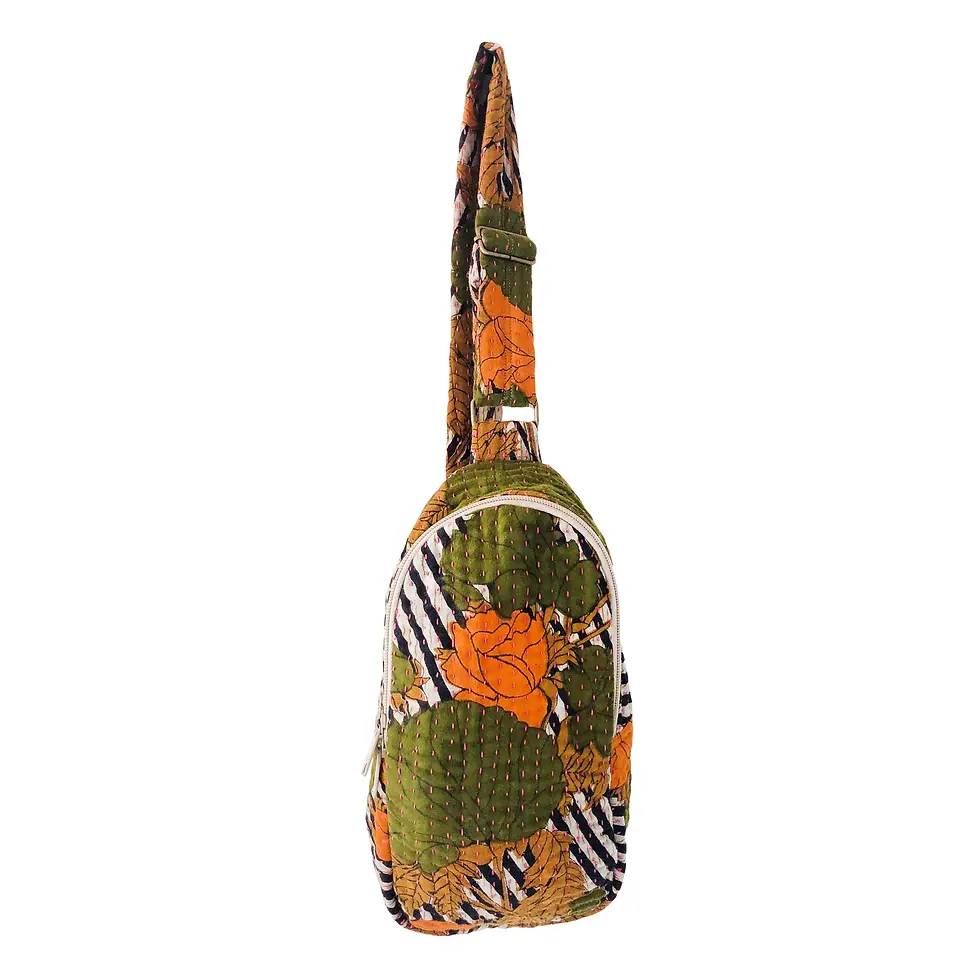 Thumbnail: Kantha Oversize Sling Bag