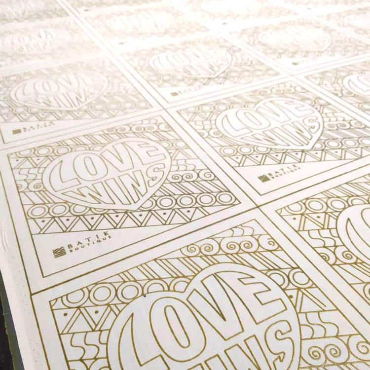Thumbnail: Love Wins Batik Painting Kit