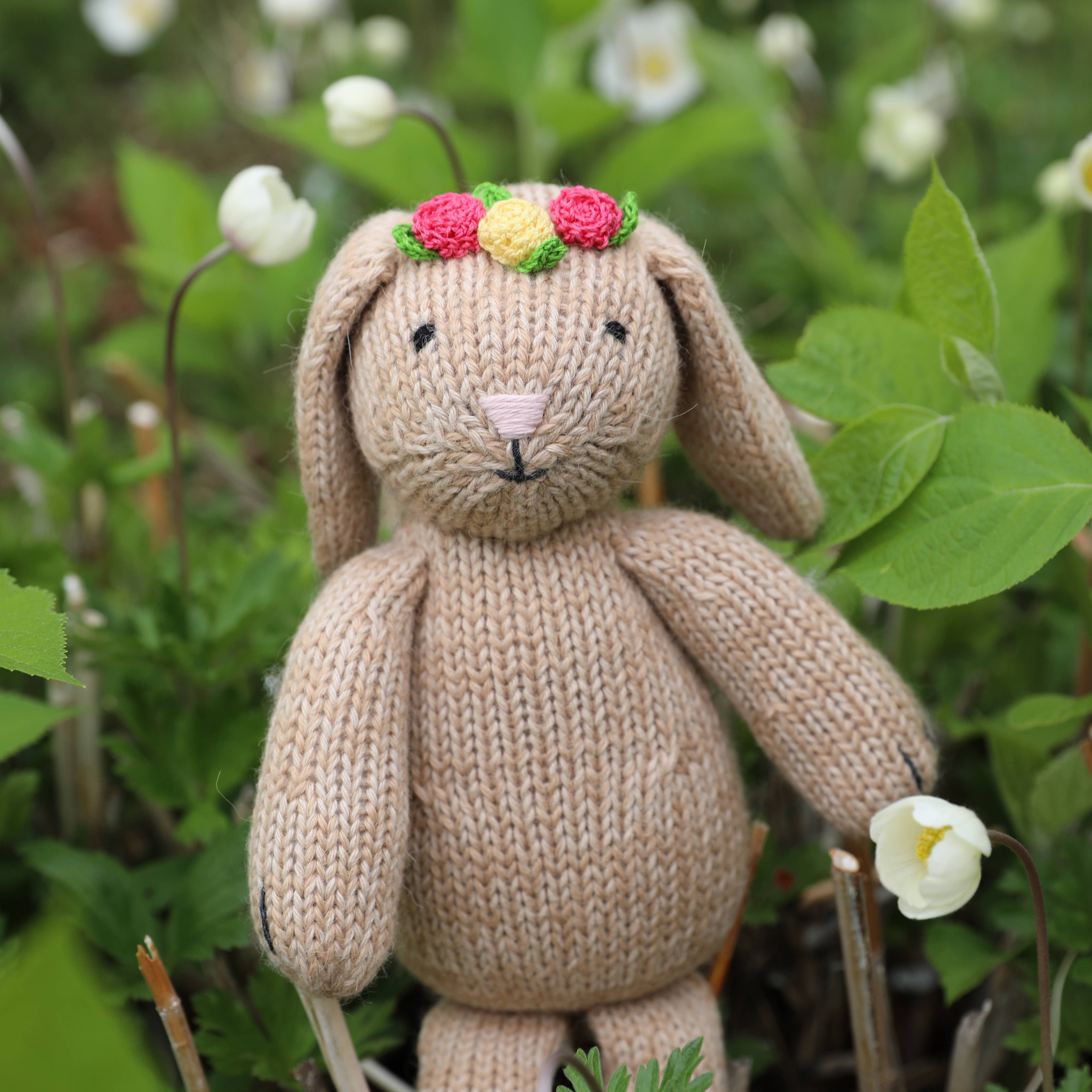 Bunny with Flower Crown