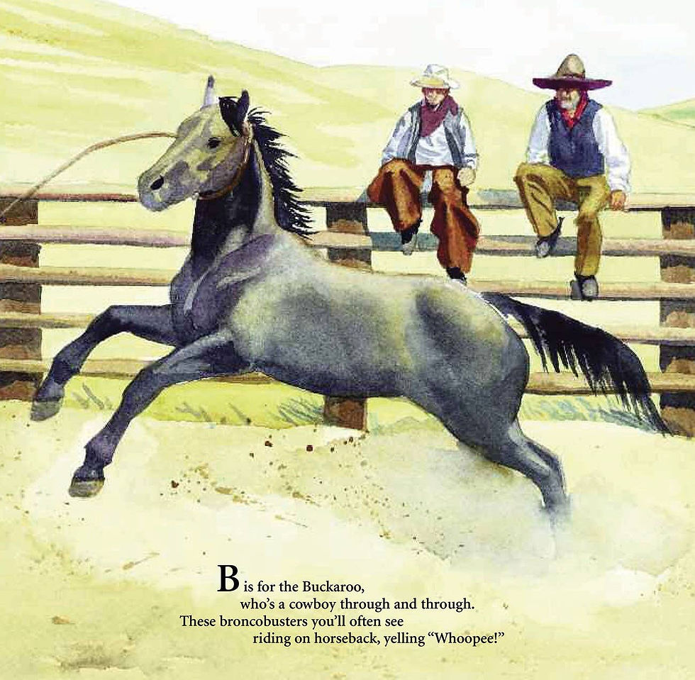 Thumbnail: B is for Buckaroo - a Cowboy Book & Buddy Bundle
