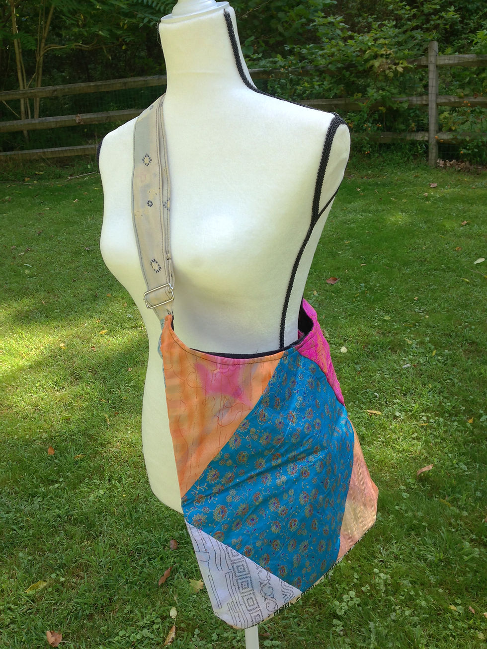 Thumbnail: One-of-a-Kind Sari Silk Purses